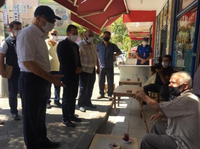 Tuzla'da Kaymakam Ve Belediye Başkanı Korona Virüs Tedbirlerini Denetledi