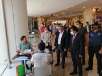 Üsküdar'da Alışveriş Merkezinde Korona Virüs Tedbirleri Denetlendi