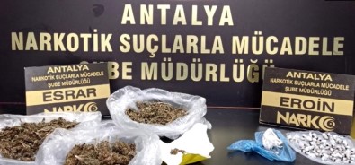 Antalya'daki Uyuşturucu Operasyonunda Hareketli Dakikalar