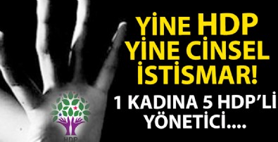 Yine HDP yine cinsel taciz skandalı!