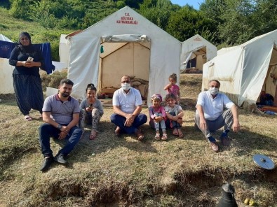 Kaymakam Kurt Fındık İşçilerinin Barınma Yerlerini İnceledi