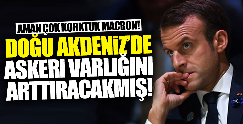 Macron Türkiye'ye gözdağı vermeye kalktı!