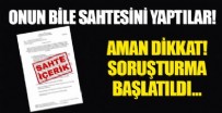 İÇIŞLERI BAKANLıĞı - Sahte coronavirüs genelgesine DİKKAT! Soruşturma başlatıldı