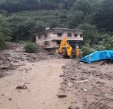 Trabzon'un Sürmene İlçesinde Şiddetli Yağış