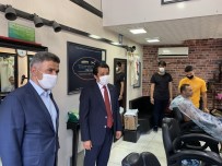 Üsküdar'da Kuaförler Ve Güzellik Salonları Denetlendi