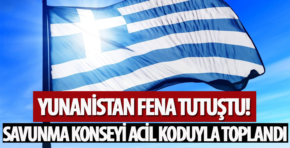 Yunanistan Savunma Konseyi acil koduyla toplandı