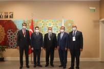 Ağrı'da AK Parti'ye Geçen Belediye Başkanlarına Parti Rozetleri Takıldı Haberi