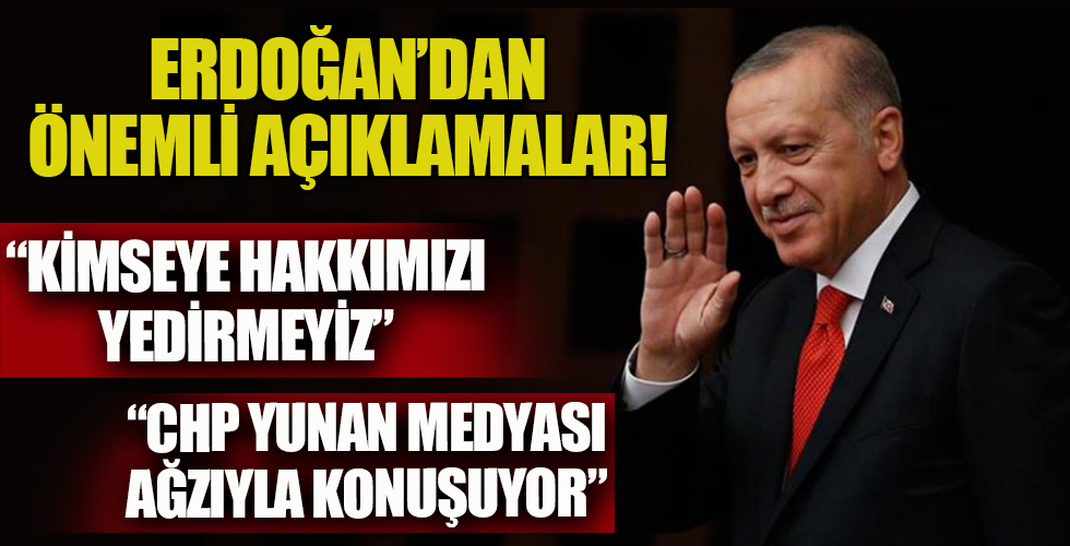 Erdoğan'dan Ak Parti İl Başkanları toplantısında önemli açıklamalar!