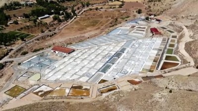 Evliya Çelebi'nin Övgüyle Bahsettiği Alanda 3 Bin Yıldır Su Ekip Tuz Üretiyorlar