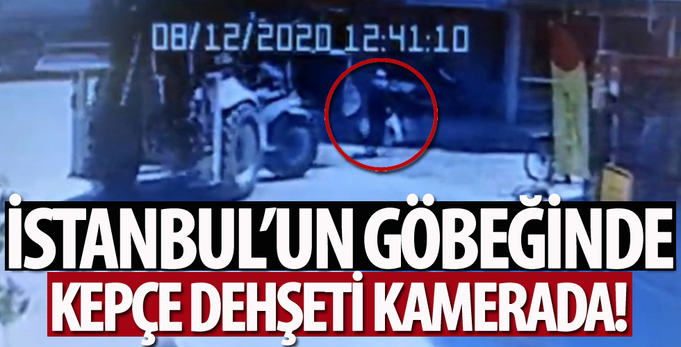 İstanbul’un göbeğinde kepçe dehşeti kamerada
