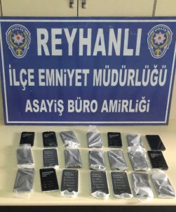 Reyhanlı'da 21 Adet Kaçak Telefon Ele Geçirildi