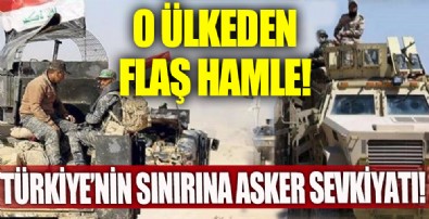 Türkiye sınırına asker yığdılar!