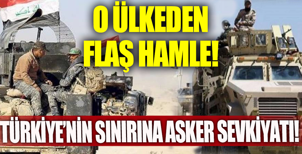 Türkiye sınırına asker yığdılar!