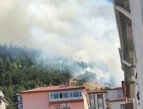 GAZİ MAHALLESİ - Ankara'da orman yangını! Ekiplerin müdahalesi sürüyor...