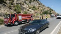 Aydın'da Makilik Alanda Çıkan Yangına Müdahale Ediliyor
