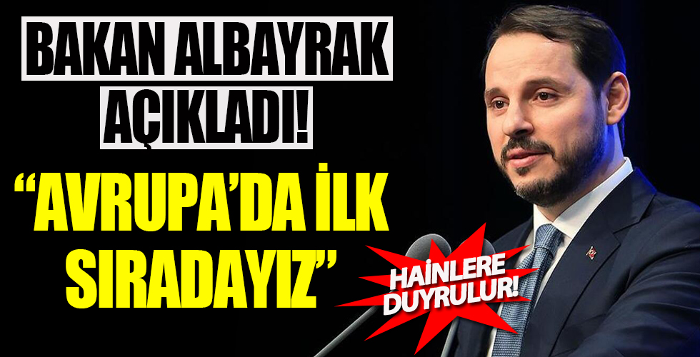 Bakan Albayrak açıkladı!