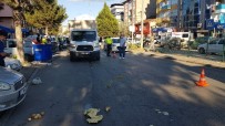 Belediyeye Ait Kamyonetin Çarptığı Yaya Ağır Yaralandı