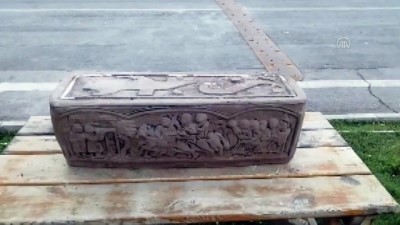 Erzincan'da Tarihi Lahit Mezar Ele Geçirildi