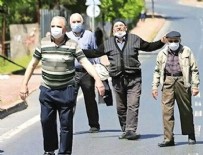 65 yaş üstüne sokağa çıkma kısıtlaması getirilmişti! Flaş karar...