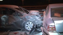 TEM'de Zincirleme Trafik Kazası Açıklaması2 Yaralı