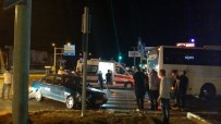 Çorum'da Zincirleme Trafik Kazası Açıklaması 2 Yaralı