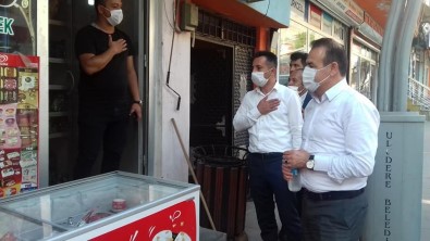 Uludere Belediye Başkanı Ürek, Esnaf Ziyareti Gerçekleştirdi