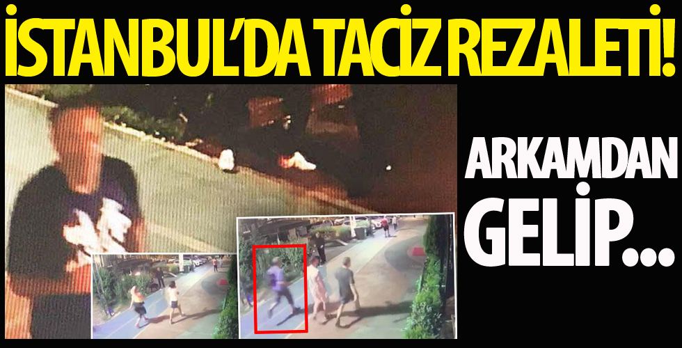 Yürüyüş yolunda taciz etti