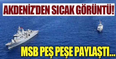 Akdeniz'den sıcak görüntü!