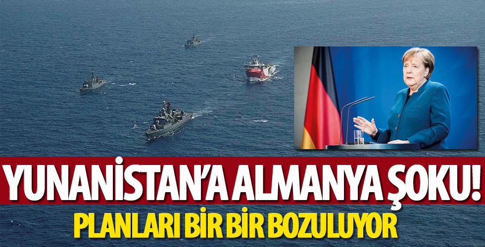 Almanya'dan Yunanistan'a Doğu Akdeniz resti...