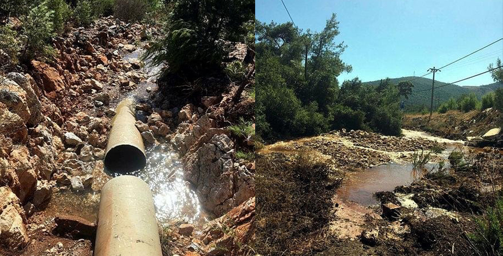 Bodrum'da 36 saat su yok!