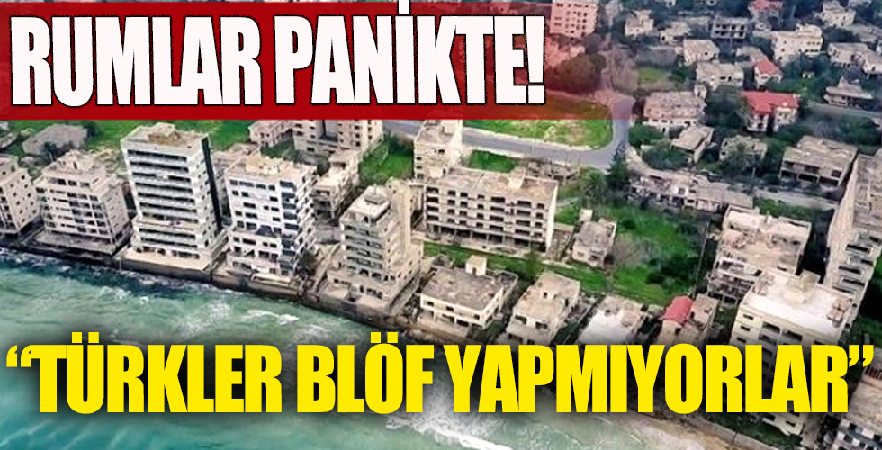 'Rum liderler bizi aldattı,Türkler blöf yapmıyor'