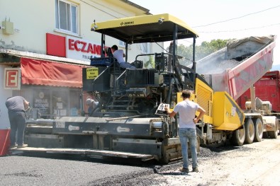 Ula Belediyesinden Asfalt Çalışması