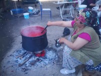 Denizli'de Kadınlar Kışlık Hazırlıklarına Başladı Haberi
