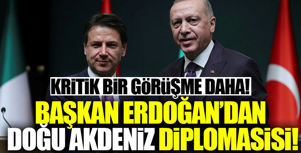Kritik bir görüşme daha! Başkan Erdoğan'dan Doğu Akdeniz diplomasisi