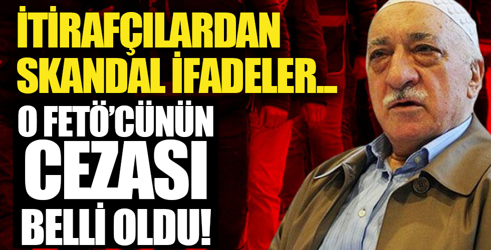 O FETÖ'cünün cezası belli oldu!
