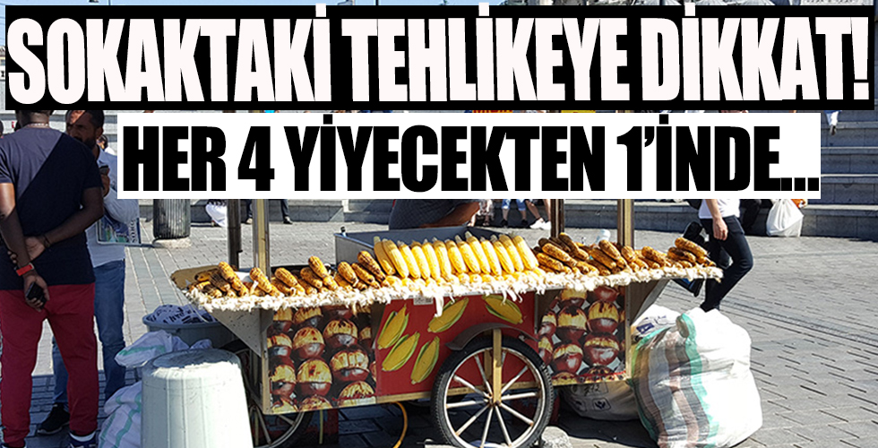 Sokaktaki tehlikeye dikkat!