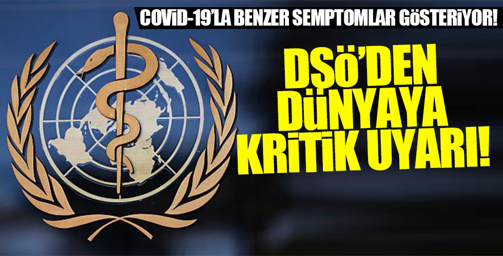 DSÖ'den dünyaya kritik uyarı!