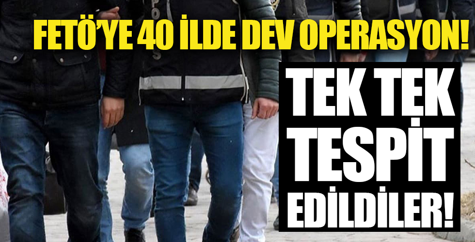FETÖ’nün TSK yapılanmasına darbe! 40 ilde 54 askere dev operasyon