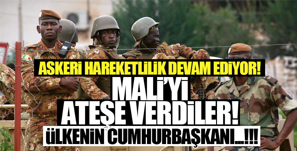 Mali'de askeri hareketlilik devam ediyor!