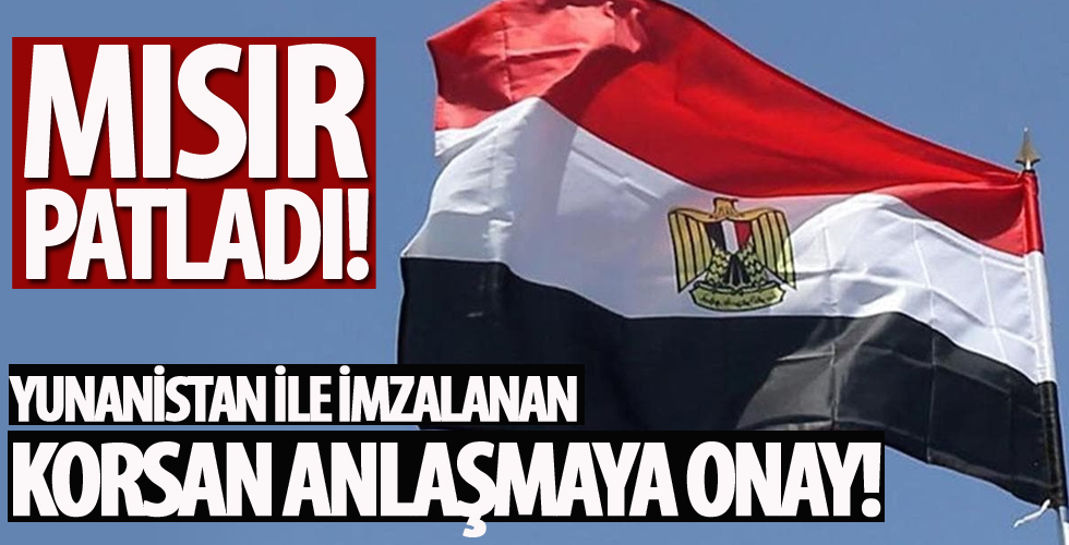 Mısır Meclisi Yunanistan ile imzalanan korsan anlaşmayı onayladı