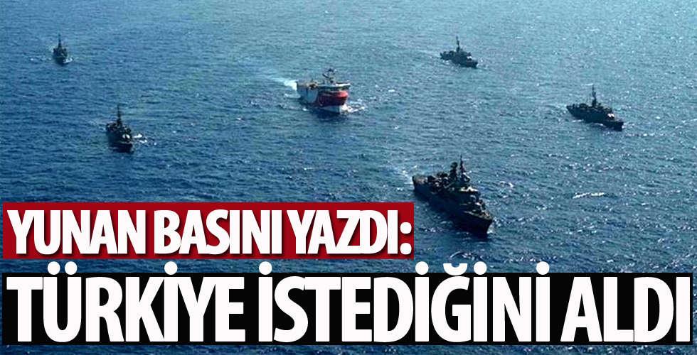 Yunan basını: Türkiye istediğini aldı