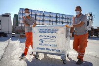 Ayvalık'a 650 Yeni Çöp Konteyneri