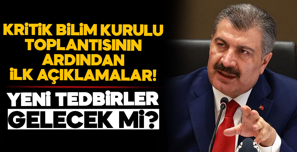 Bakan Koca açıklamalarda bulunuyor!