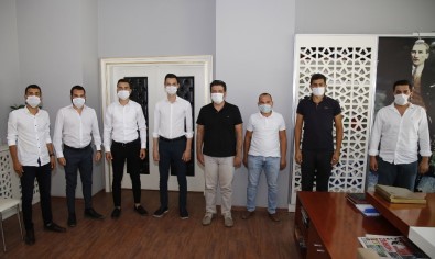 CHP'li Gençler Başkan Genç'i Ziyaret Etti