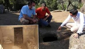 Keşif araştırması yaparken bulundu!