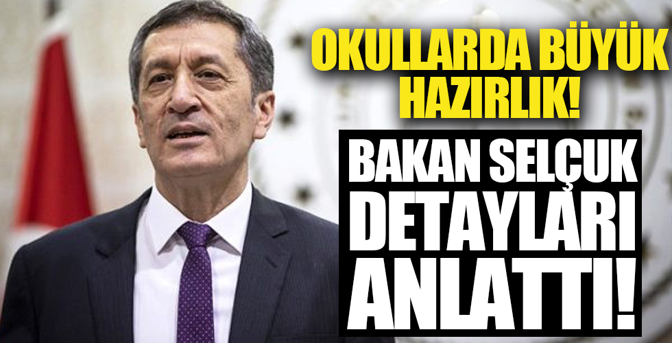 Okullarda büyük hazırlık... Milli Eğitim Bakanı detayları anlattı