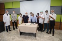SAÜEAH'ta 50'Nci Böbrek Nakli Pasta Kesilerek Kutlandı