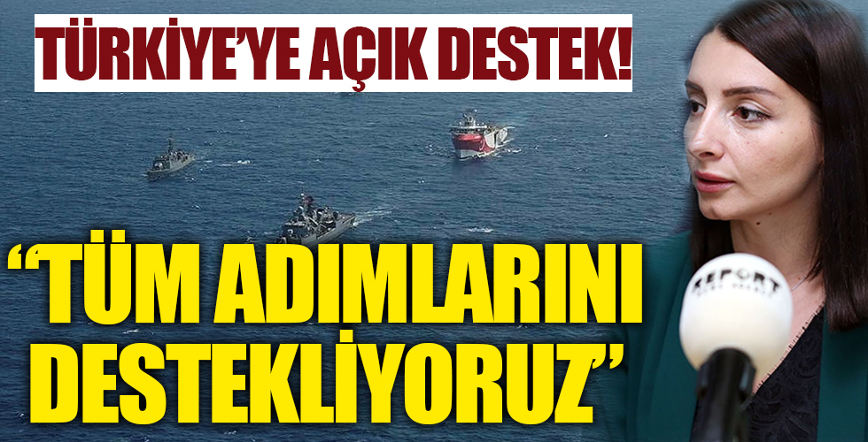 Türkiye'ye açık Doğu Akdeniz desteği!
