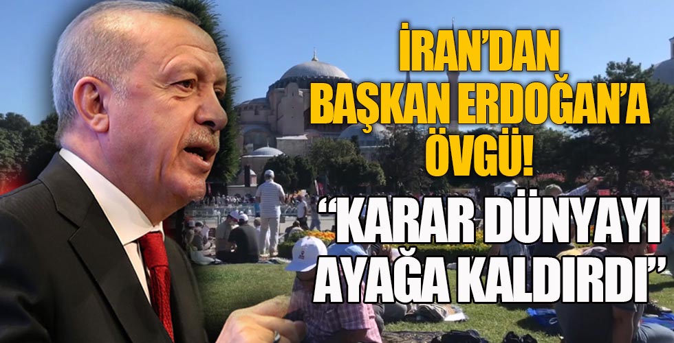 ABD'ye fırça, Başkan Erdoğan'a övgü!