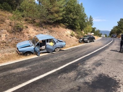 Çanakkale Yenice'de Trafik Kazası Açıklaması 2 Yaralı